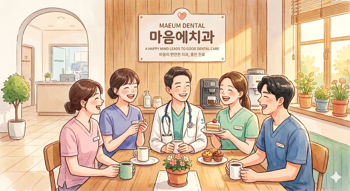 마음에치과 직원들의 따뜻한 일상