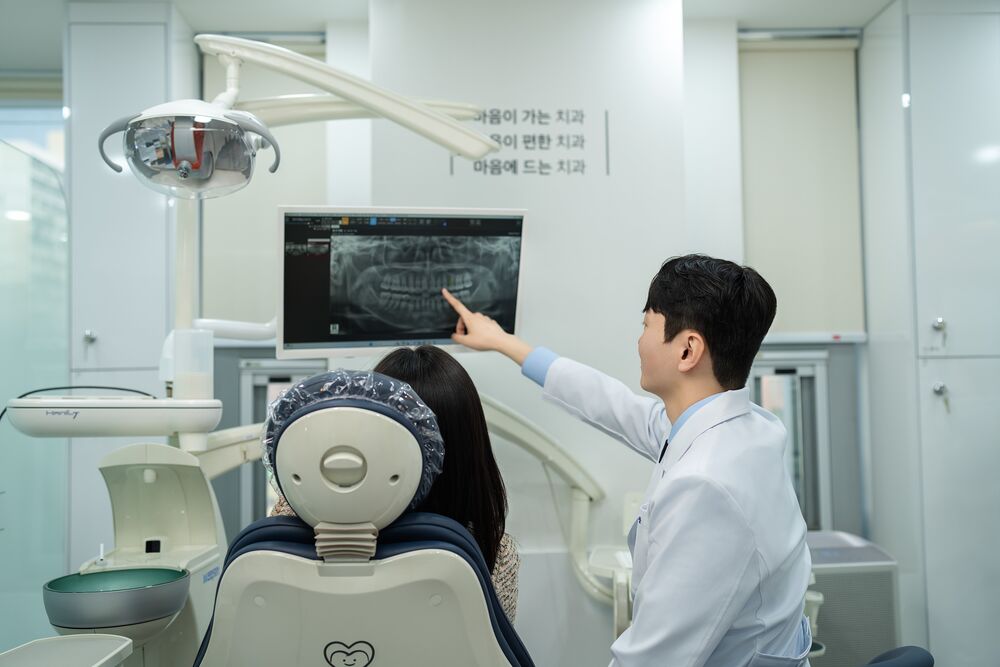 치료 후 - 결과를 함께 확인하며 사후 관리 안내